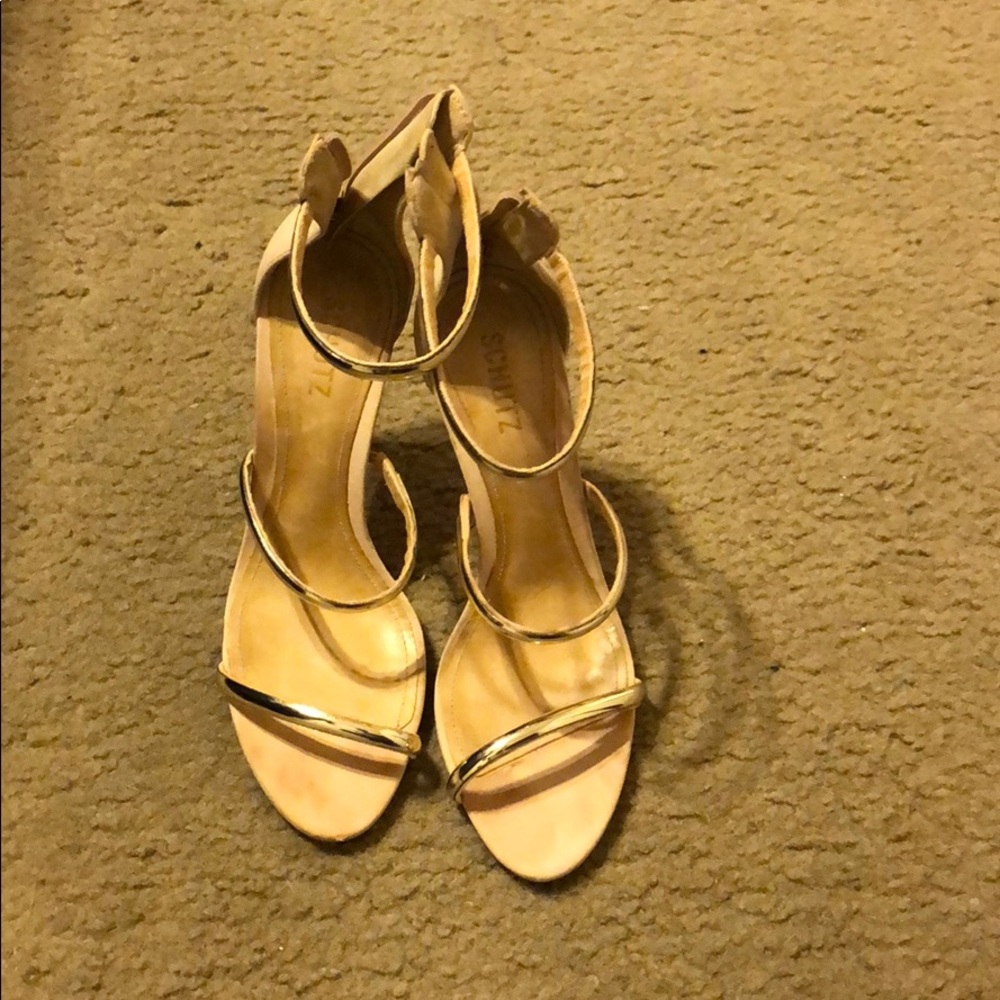 Schutz heel sandals